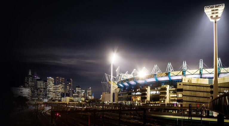 EnergyAustralia and the MCG help light up Yarra Park 