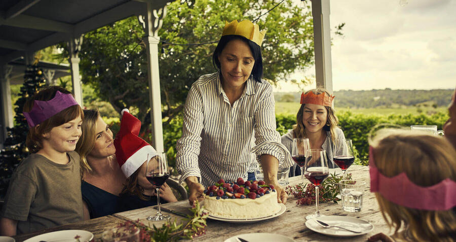 Christmas table 