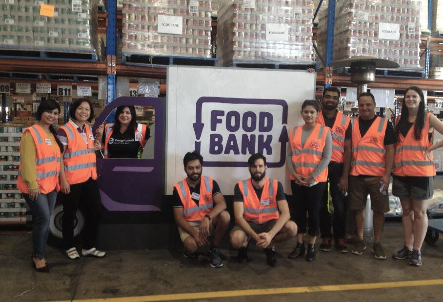 Volunterring day - Food bank