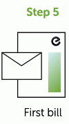 Step 5 - First bill