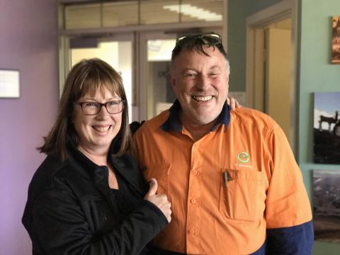 Happy EnergyAustralia team members